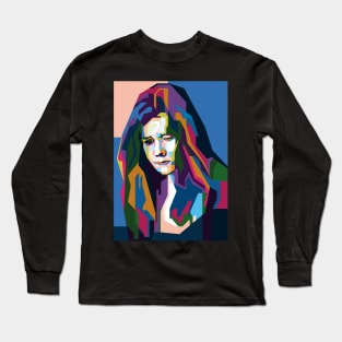 Abstract Popart Joplin Long Sleeve T-Shirt